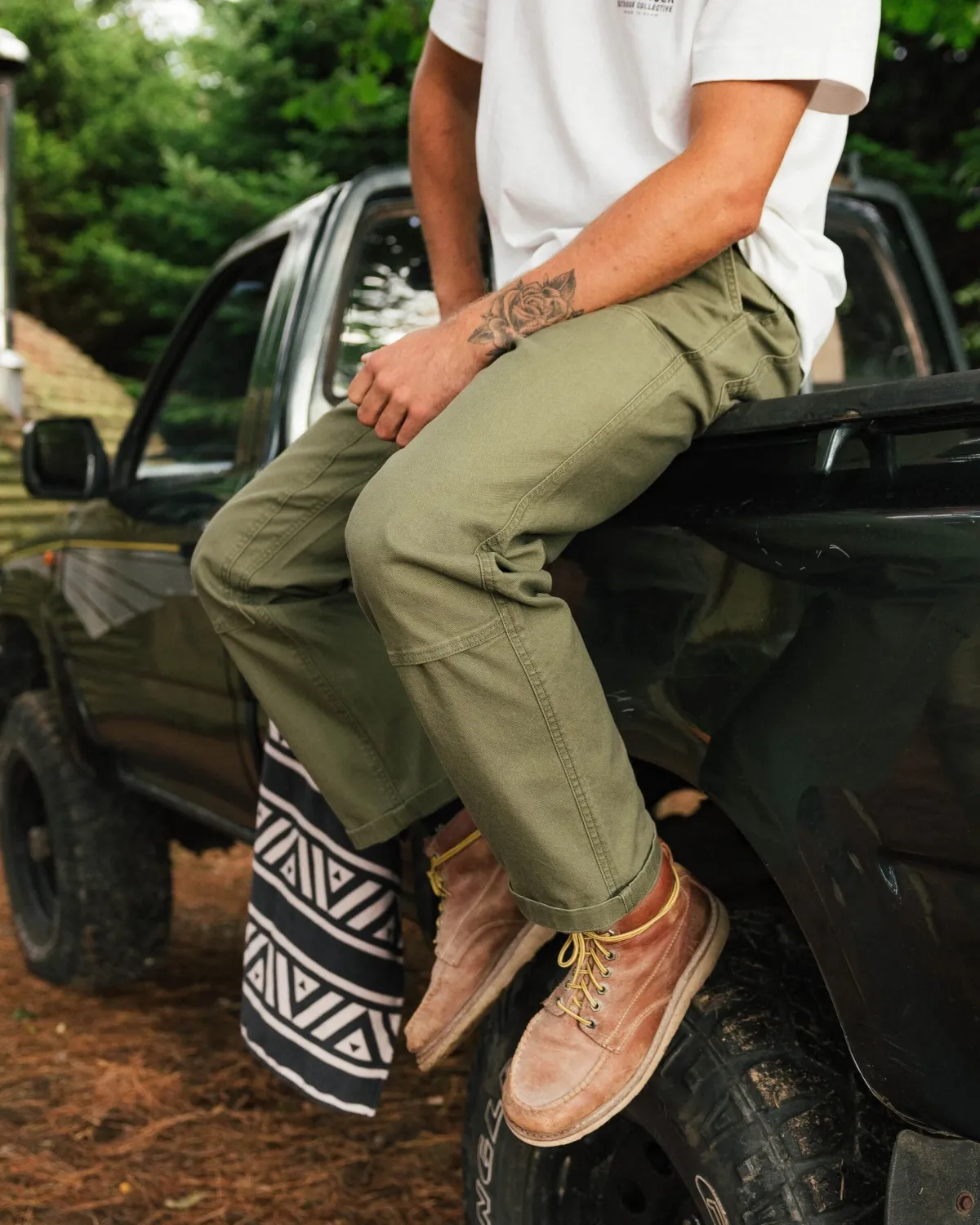Pants|Passenger Vantage Organic Cotton Pant - Khaki Green KhakiGreen