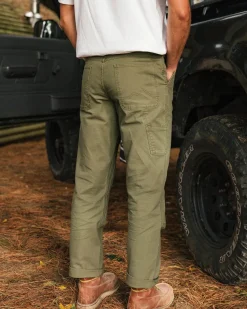 Pants|Passenger Vantage Organic Cotton Pant - Khaki Green KhakiGreen