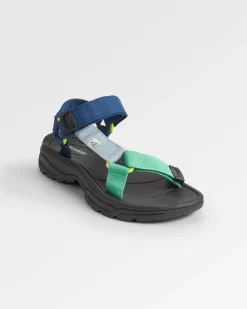 Footwear|Flip Flops & Sandals|Passenger Venice Roam Sandal - Dark Denim Multi DarkDenimMulti