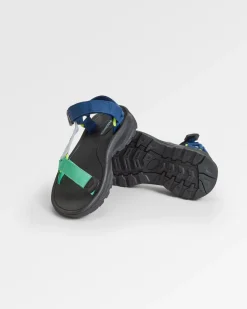 Footwear|Flip Flops & Sandals|Passenger Venice Roam Sandal - Dark Denim Multi DarkDenimMulti