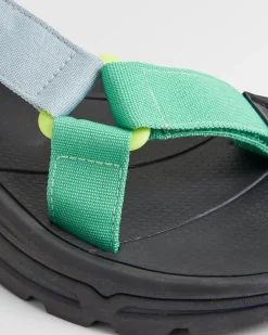 Footwear|Flip Flops & Sandals|Passenger Venice Roam Sandal - Dark Denim Multi DarkDenimMulti