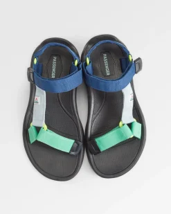 Footwear|Flip Flops & Sandals|Passenger Venice Roam Sandal - Dark Denim Multi DarkDenimMulti