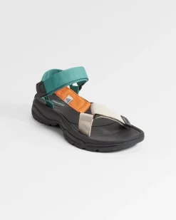 Footwear|Flip Flops & Sandals|Passenger Venice Roam Sandal - Deep Sea Multi DeepSeaMulti