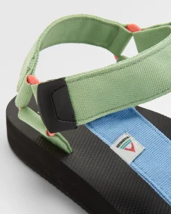 Footwear|Flip Flops & Sandals|Passenger Venice Sandal - Green Fig GreenFig