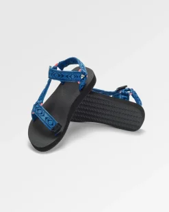 Footwear|Flip Flops & Sandals|Passenger Venice Sandal - Tide Blue Multi TideBlueMulti