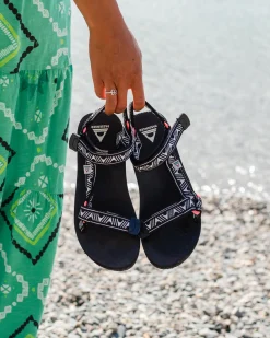 Footwear|Flip Flops & Sandals|Passenger Venice Sandal - Trail Monochrome TrailMonochrome