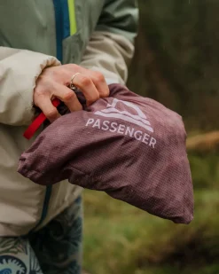 Jackets|Outdoor Active|Passenger Viento Recycled Windshell Pullover - Lilac Mist/Grape LilacMist/Grape