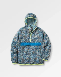 Outdoor Active|Jackets|Passenger Viento Recycled Windshell Anorak - Abstract Seaweed Pistachio AbstractSeaweedPistachio