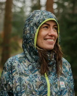 Outdoor Active|Jackets|Passenger Viento Recycled Windshell Anorak - Abstract Seaweed Pistachio AbstractSeaweedPistachio