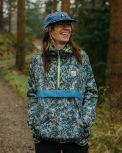 Outdoor Active|Jackets|Passenger Viento Recycled Windshell Anorak - Abstract Seaweed Pistachio AbstractSeaweedPistachio