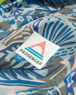 Outdoor Active|Jackets|Passenger Viento Recycled Windshell Anorak - Abstract Seaweed Pistachio AbstractSeaweedPistachio