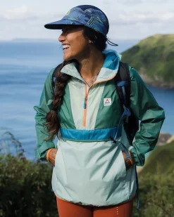 Outdoor Active|Jackets|Passenger Viento Recycled Windshell Anorak - Surf Spray/Deep Sea SurfSpray/DeepSea