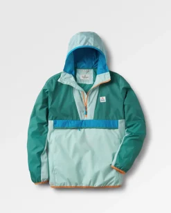 Outdoor Active|Jackets|Passenger Viento Recycled Windshell Anorak - Surf Spray/Deep Sea SurfSpray/DeepSea