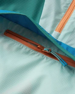Outdoor Active|Jackets|Passenger Viento Recycled Windshell Anorak - Surf Spray/Deep Sea SurfSpray/DeepSea