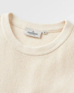 Knitwear|Passenger Vintage Organic Knitted Sweater - Birch