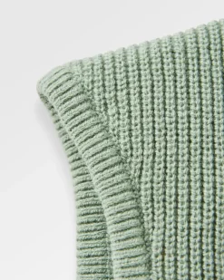 Knitwear|Sweaters|Passenger Vintage Organic Knitted Tank Top - Pistachio