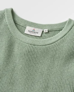 Knitwear|Sweaters|Passenger Vintage Organic Knitted Tank Top - Pistachio