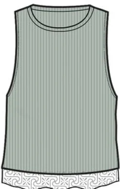 Knitwear|Sweaters|Passenger Vintage Organic Knitted Tank Top - Pistachio