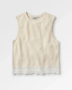 Sweaters|Knitwear|Passenger Vintage Organic Knitted Tank Top - Birch