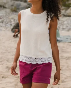 Sweaters|Knitwear|Passenger Vintage Organic Knitted Tank Top - Birch