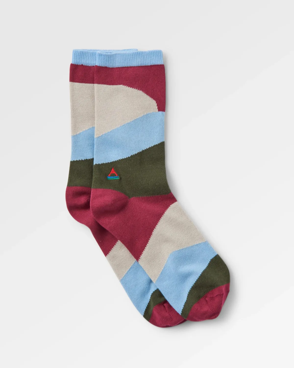Socks|Passenger Vista Organic Socks - Rhubarb