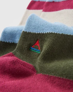 Socks|Passenger Vista Organic Socks - Rhubarb