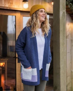 Knitwear|Sweaters|Passenger Vista Recycled Knitted Sweater - Dark Denim DarkDenim