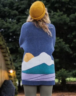 Knitwear|Sweaters|Passenger Vista Recycled Knitted Sweater - Dark Denim DarkDenim