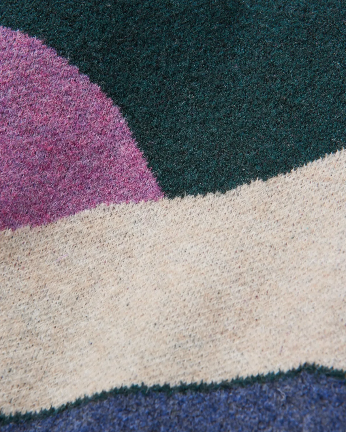 Knitwear|Sweaters|Passenger Vista Recycled Knitted Sweater - Rain Forest RainForest