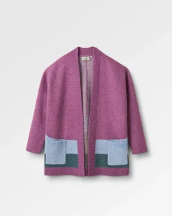 Knitwear|Sweaters|Passenger Vista Recycled Knitted Sweater - Rhubarb