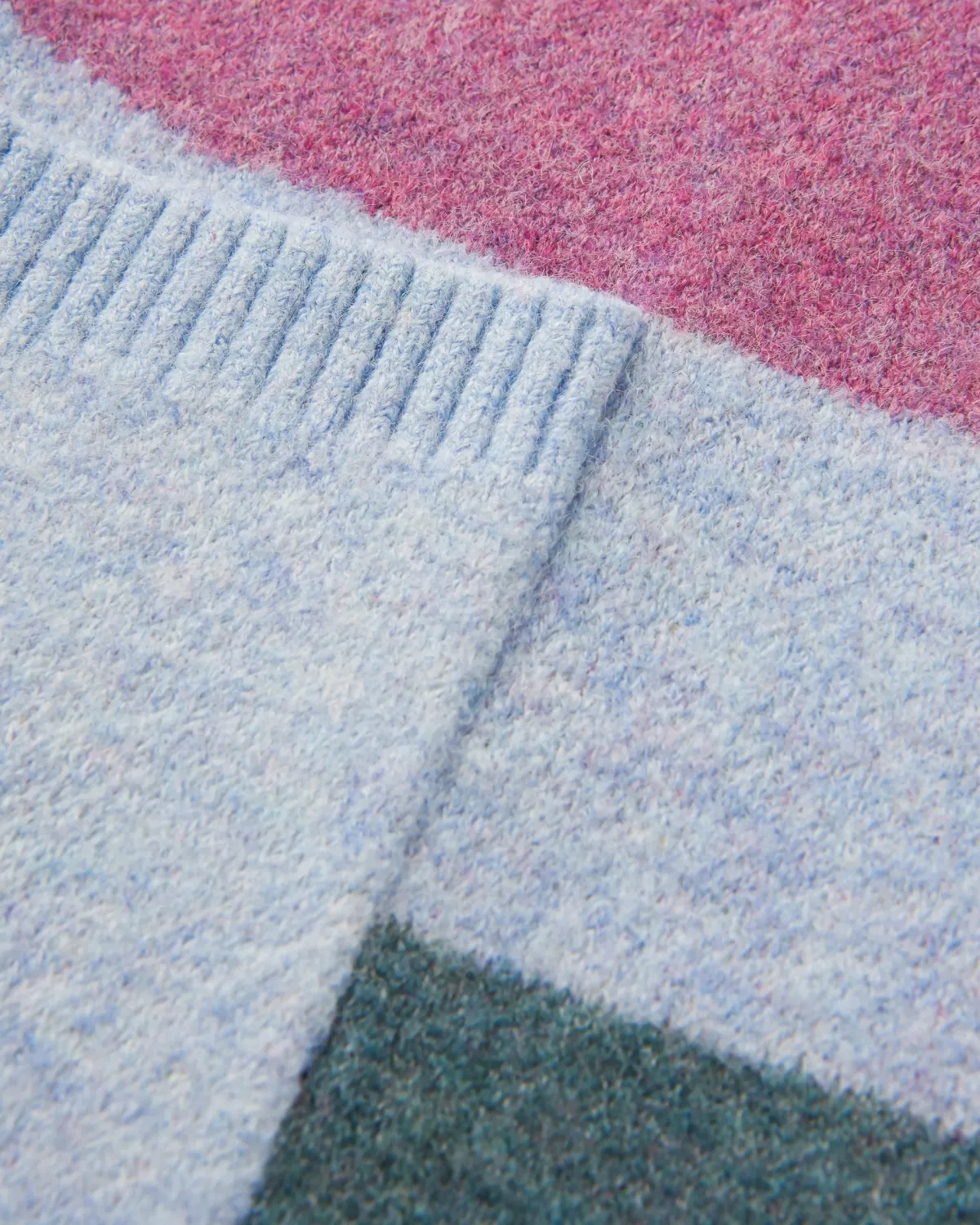 Knitwear|Sweaters|Passenger Vista Recycled Knitted Sweater - Rhubarb