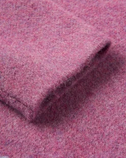 Knitwear|Sweaters|Passenger Vista Recycled Knitted Sweater - Rhubarb