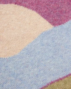 Knitwear|Sweaters|Passenger Vista Recycled Knitted Sweater - Rhubarb