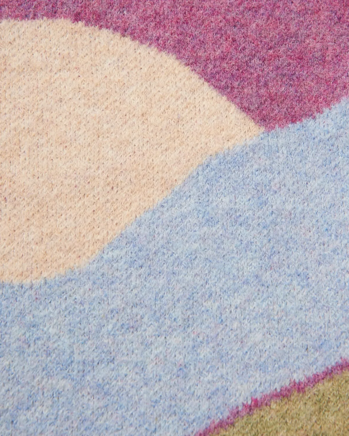 Knitwear|Sweaters|Passenger Vista Recycled Knitted Sweater - Rhubarb