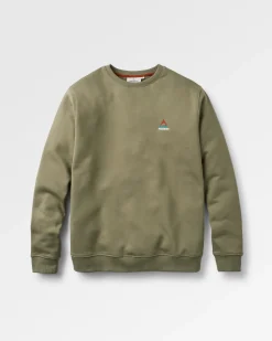 Sweatshirts|Hoodies & Sweatshirts|Passenger Vita Organic Cotton Sweatshirt - Dusty Olive DustyOlive
