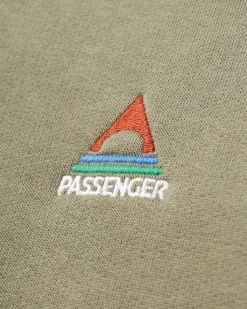 Sweatshirts|Hoodies & Sweatshirts|Passenger Vita Organic Cotton Sweatshirt - Dusty Olive DustyOlive