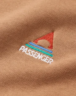 Hoodies & Sweatshirts|Sweatshirts|Passenger Vita Organic Cotton Sweatshirt - Toffee