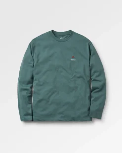T-Shirts & Tank Tops|Passenger Vita Organic Relaxed Fit Long Sleeve T-Shirt - Deep Ocean DeepOcean