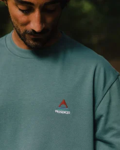 T-Shirts & Tank Tops|Passenger Vita Organic Relaxed Fit Long Sleeve T-Shirt - Deep Ocean DeepOcean