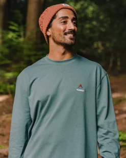 T-Shirts & Tank Tops|Passenger Vita Organic Relaxed Fit Long Sleeve T-Shirt - Deep Ocean DeepOcean