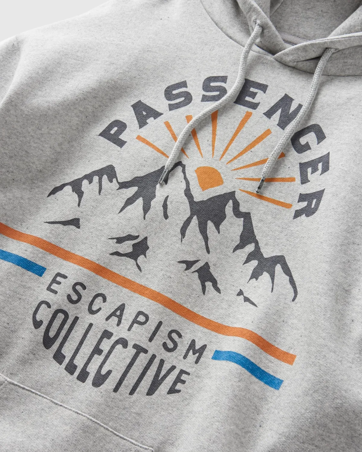 Hoodies|Passenger Wander Recycled Cotton Marl Hoodie - Gray Marl GrayMarl
