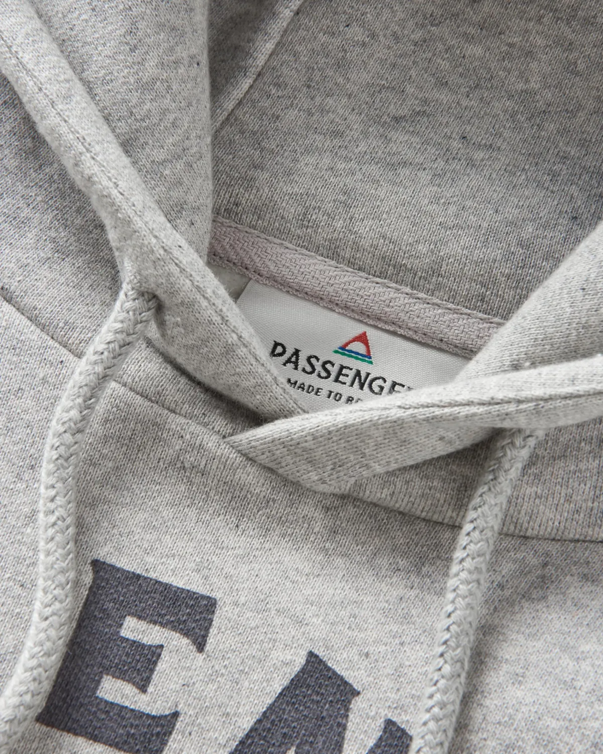 Hoodies|Passenger Wander Recycled Cotton Marl Hoodie - Gray Marl GrayMarl