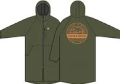 Changing Robes & Surf Ponchos|Changing Robes & Surf Ponchos|Passenger Waves Recycled Sherpa Lined Changing Robe - Khaki Green KhakiGreen