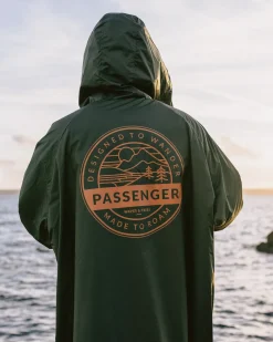 Changing Robes & Surf Ponchos|Changing Robes & Surf Ponchos|Passenger Waves Recycled Sherpa Lined Changing Robe - Khaki Green KhakiGreen