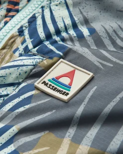 Changing Robes & Surf Ponchos|Changing Robes & Surf Ponchos|Passenger Waves Recycled Sherpa Lined Changing Robe - Palm Camo Apricot PalmCamoApricot