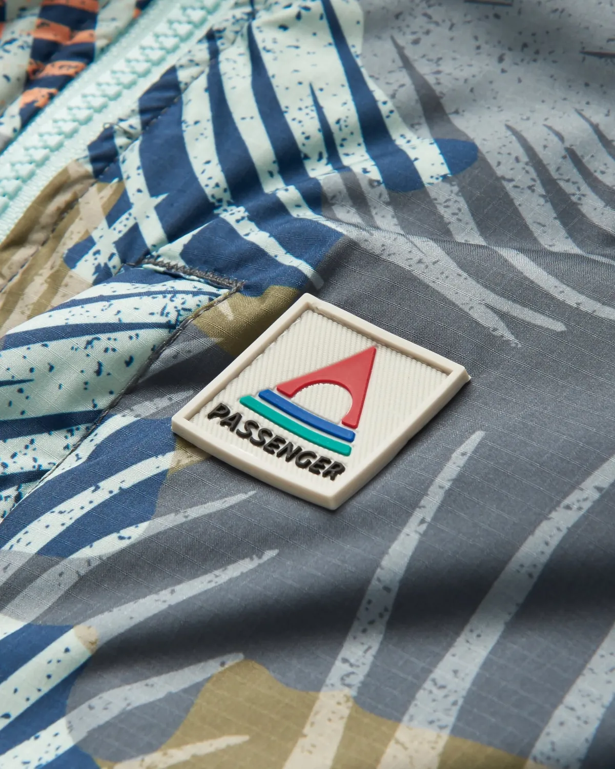 Changing Robes & Surf Ponchos|Changing Robes & Surf Ponchos|Passenger Waves Recycled Sherpa Lined Changing Robe - Palm Camo Apricot PalmCamoApricot