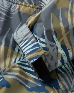 Changing Robes & Surf Ponchos|Changing Robes & Surf Ponchos|Passenger Waves Recycled Sherpa Lined Changing Robe - Palm Camo Apricot PalmCamoApricot