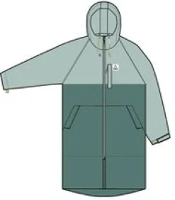 Changing Robes|Changing Robes & Surf Ponchos|Passenger Waves Recycled Sherpa Lined Changing Robe - Surf Spray/Deep Sea SurfSpray/DeepSea