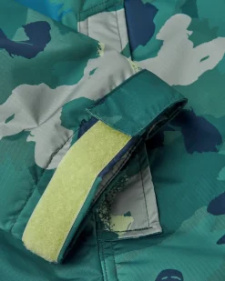Changing Robes & Surf Ponchos|Changing Robes & Surf Ponchos|Passenger Waves Recycled Sherpa Lined Changing Robe - Alpine Camo Rain Forest AlpineCamoRainForest
