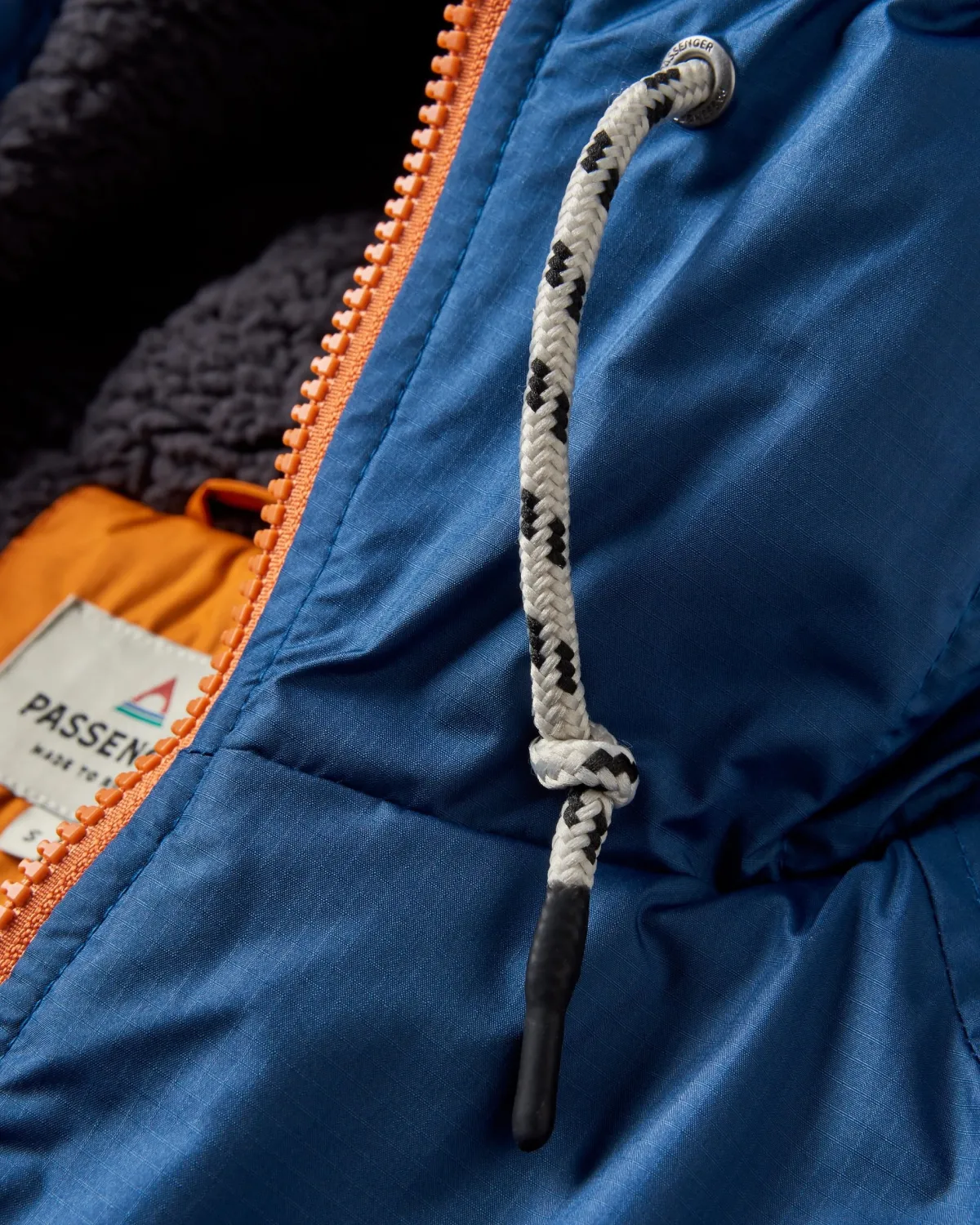 Surf Accessories|Surf Accessories|Passenger Waves Recycled Sherpa Lined Changing Robe - Dark Denim/ Deep Navy DarkDenim/DeepNavy